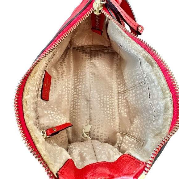 Kate Spade Berkshire Road Gabriella Red Currant
Pebbled Leather Crossbody - Picture 6 of 9